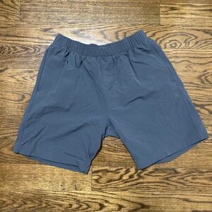 Olivers Apparel Medium Gray/Blue Shorts